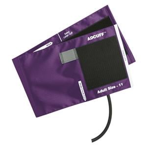 Adcuff Blood Pressure Cuff & Bladder Size 11 Prpl LF For Plm Sty Insts Ea
