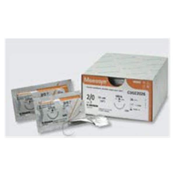 Monosyn Suture 3-0 27" Glyconate Monofilament HR-26 Violet 36/Pk