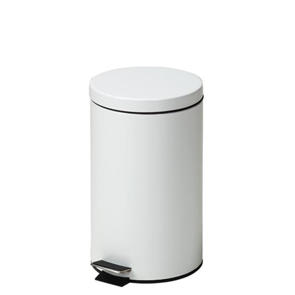 Cn Trsh SS/Enml Fnsh Sm StpOn Pdl Full-Width Hng Ld Slf-Clsng w/ 2 Biohzd Lbl Ea