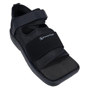 Powerstep Post-Op Shoe Foam/Mesh/Polyester Black Large Women 9.5-10.5