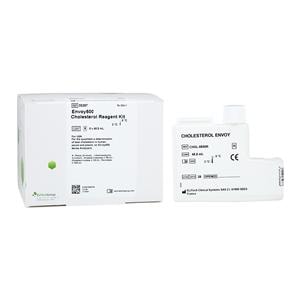 Envoy 500 Cholesterol Test Kit 8x44.6mL 1200 Count 8/Kt