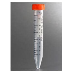 Centrifuge Tube Polypropylene 15mL Sterile 500/Ca