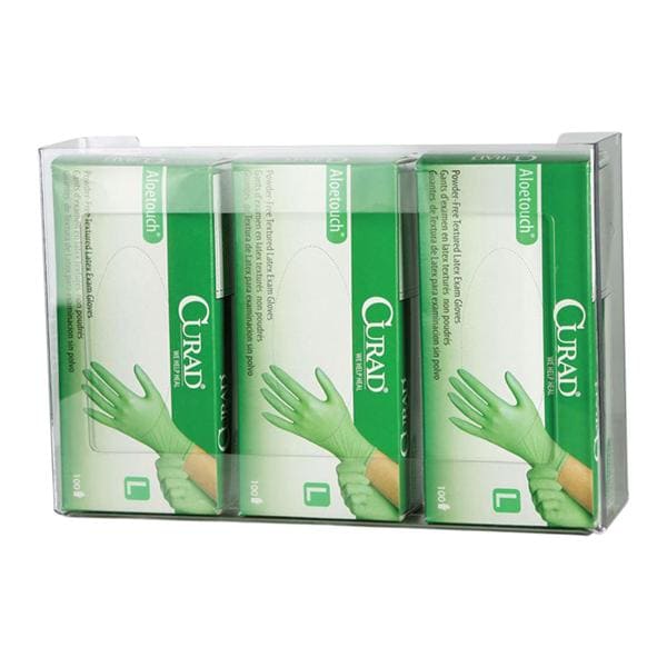 RadiaXon Plastic Glove Box Holder Triple 2/Ca