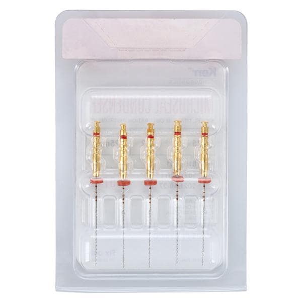 MicroSeal Condenser 25 mm Size 25 Nickel Titanium Red 5/Pk