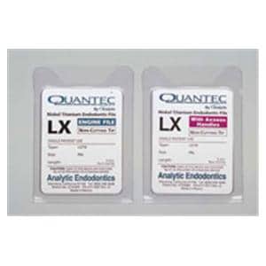 Quantec LX Axxess Rotary File 21 mm Size 60 Nickel Titanium Blue 0.02 5/Pk