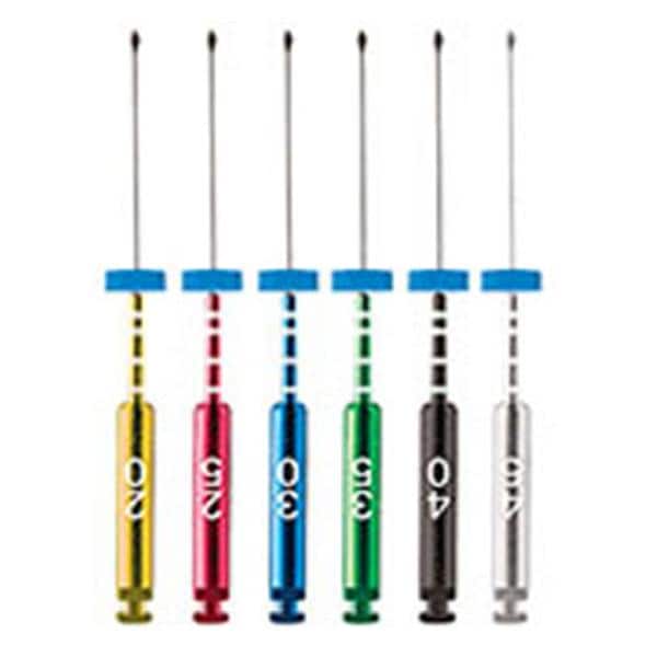 LightSpeed LSX Rotary Hand File 50 mm Size 140-160 Nickel Titanium Assorted 6/Pk