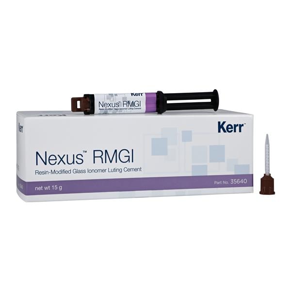 Nexus RMGI Glass Ionomer Paste Luting Cement Translucent White Complete Kit Ea