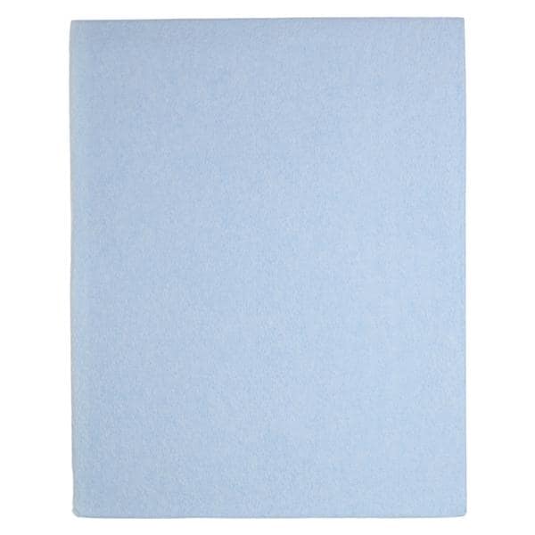Exam Drape Sheet 40 in x 48 in Blue / White Disposable 100/Ca