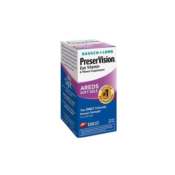 Preservision Areds Formula Supplement Softgel Capsules 120/Bt