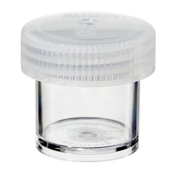 Nalgene Storage Jar Polycarbonate White/Clear 1oz