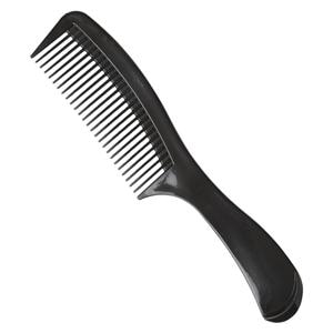 Comb Plastic Large Tooth Black 144/Ca
