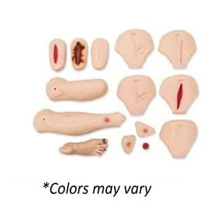 Flexible Spine Training Manikin Wound Care Female Assessment Set Ea