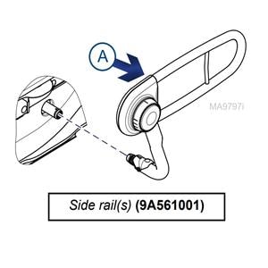 Patient Support Rail Field Installed