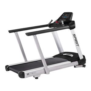 Spirit CT800 Exercise Treadmill With Handrails LED Console 450lb Capacity