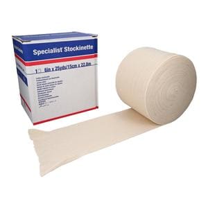 Specialist Orthopedic Stockinette Off-White 6"x25yd, 6 RL/CA