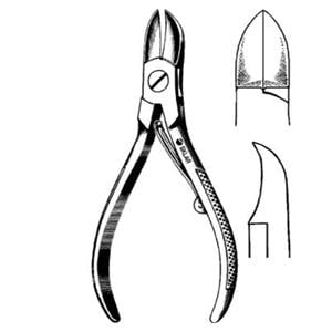 Econo Nail Nipper 4-1/2" Stainless Steel Disposable 50/Ca