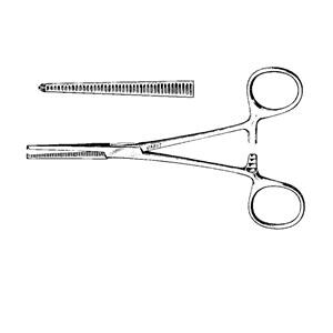 Kocher Hemostatic Forcep Straight 5-1/2" Stainless Steel Ea