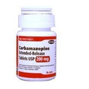 Carbamazepine Extended-Release Tablets 200mg Bottle 100/Bottle Each
