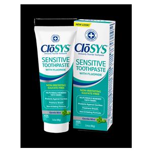 CloSYS Toothpaste 3.4 oz 0.24% NaF Ea, 24 EA/CA