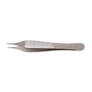 Econo Adson Dressing/Tissue Forcep Straight 4-3/4" Stainless Steel Sterile 25/Bx