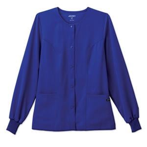Jockey Warm-Up Jacket 2Pckt Long Sleeves / Knit Cuff 2X Large GlxyBlu Womens Ea