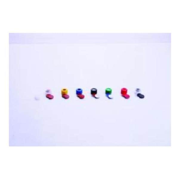 PTFE Lined Vial Cap 9mL Black 100/Pk