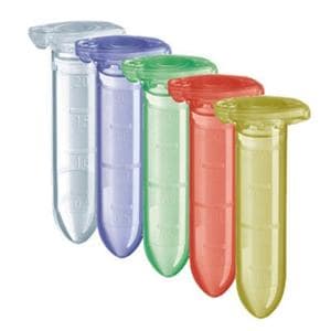 Safe-Lock Microcentrifuge Tube Polypropylene 2.0mL Autoclavable 500/Ca