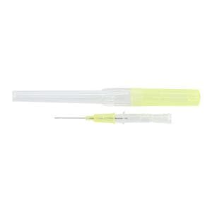 Safelet IV Catheter Safety 24 Gauge 3/4" Yellow 50/Bx, 4 BX/CA