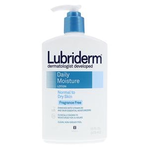 Lubriderm Daily Moisturizing Lotion Fragrance Free 16oz/Bt, 12 BT/CA