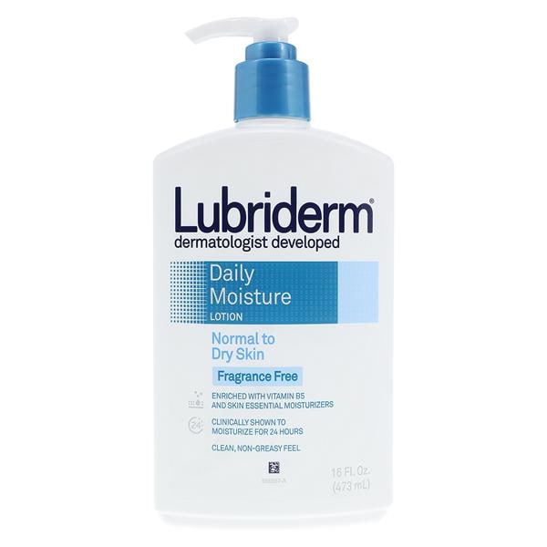 Lubriderm Daily Moisturizing Lotion Fragrance Free 16oz/Bt, 12 BT/CA