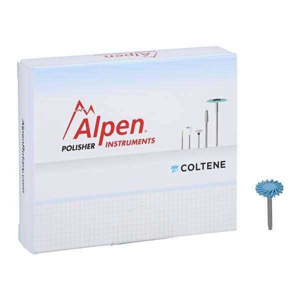 Alpen ShapeGuard F&P Composite Polishers RA UF .10mm Sprl 140 Blu Cmpst 5/Pk