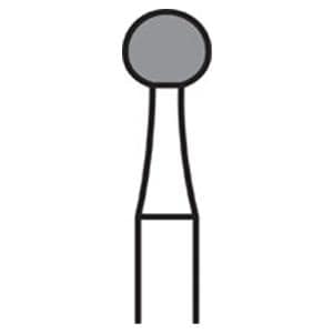 CleanCut Diamond Bur Friction Grip Coarse Round 801-023C 5/Pk