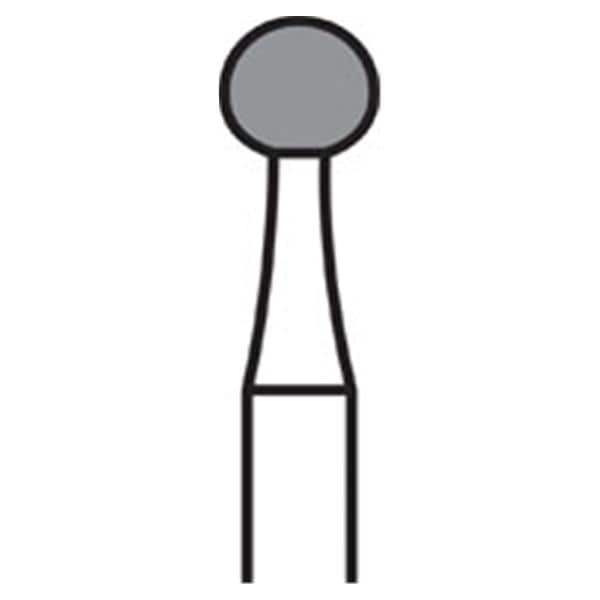 CleanCut Diamond Bur Friction Grip Coarse Round 801-023C 5/Pk