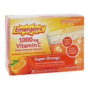Emergen-C Mix Super Orange 30/Bx, 12 BX/CA