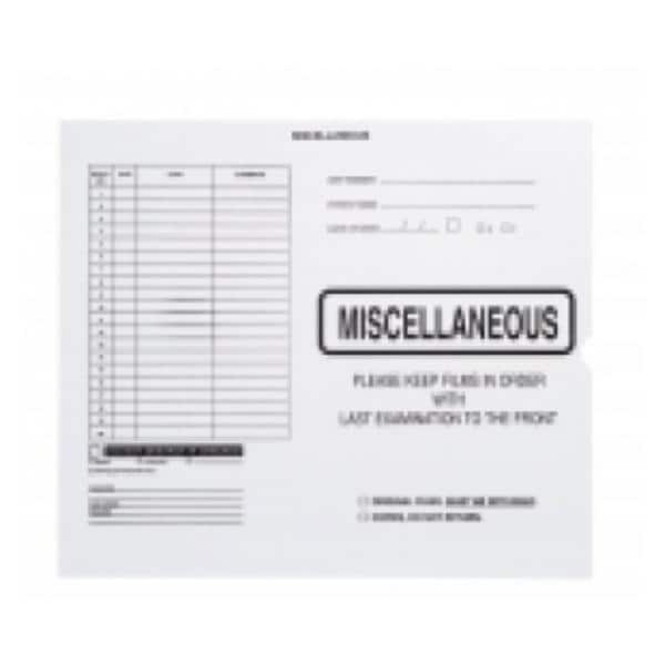 Insert Jacket For 14x17" X-Ray Film 250/Bx