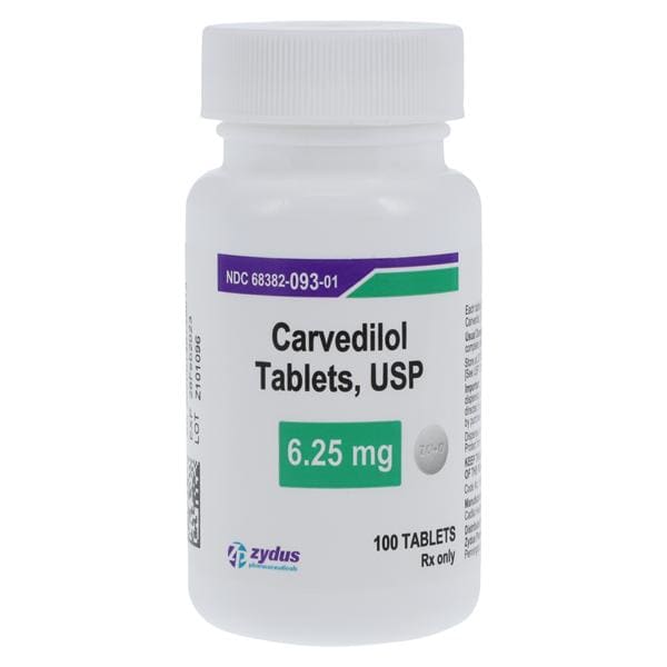 Carvedilol 6.25mg Each