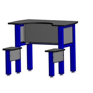 Aluma Elite Whirlpool Table Aluminum