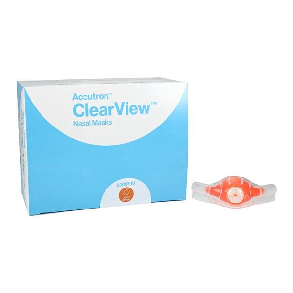 ClearView Nasal Hood Pedo Outlaw Orange 12/Bx