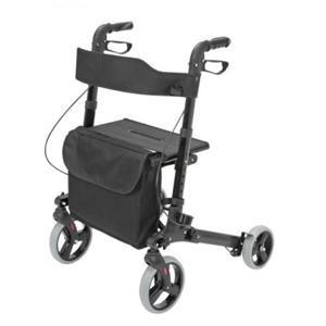 HealthSmart Gateway Eurostyle Rollator 300lb Capacity 8" Front/7" Rear Wheels