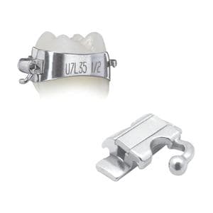 Elite Molar Band Pre-Welded Assembly LR6 -25 T/0A/+4Off Size 36 Single 1/Pk