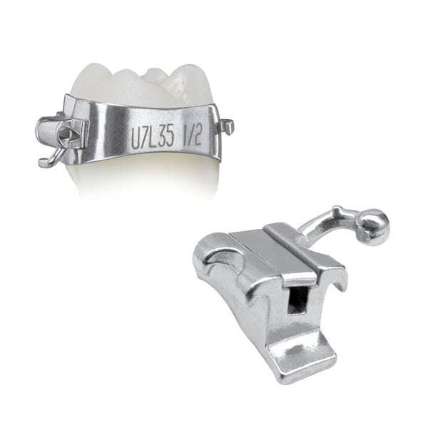 Elite Molar Band Pre-Welded Assembly UL6 -10T /0A+10Off Size 29.5 Single 1/Pk