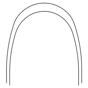 Archwire Nitanium Upper Pro Form Arch 0.014 in 100/Pk