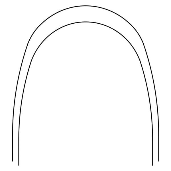 Archwire Nitanium Upper 0.016 in x 0.022 in Ea
