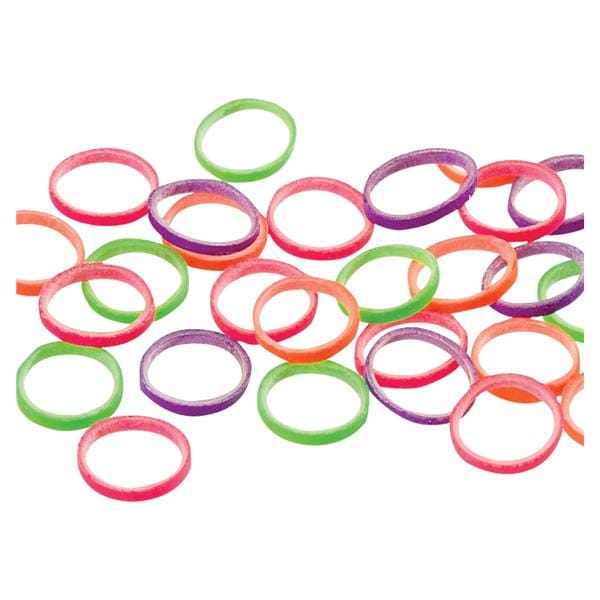 Safari Intraoral Elastics Lion 1/4 in 4.5 oz Neon Ea