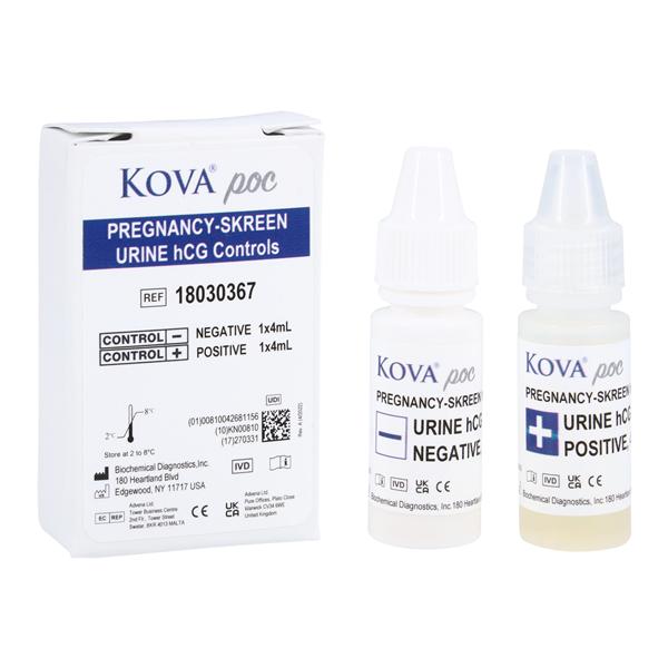 hCG: Human Chorionic Gonadotropin Positive/Negative Control Kit Ea