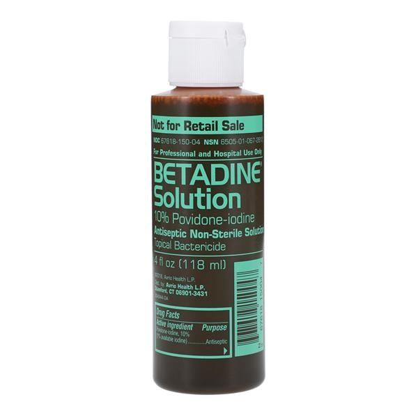 Betadine Prep Solution 4oz, 36 EA/CA