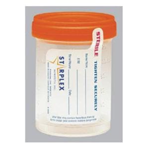 Specimen Container 90mL Sterile 400/Ca