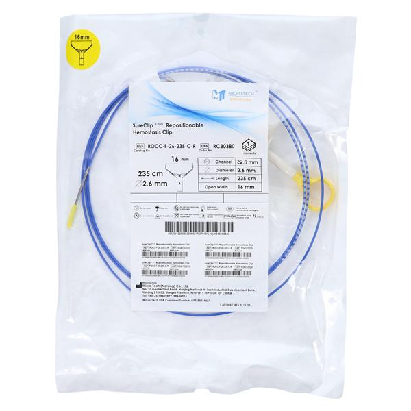 SureClip Plus Hemostatic Clip 235cm 16mm 10/Bx