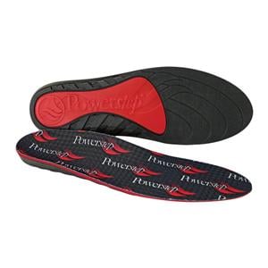 Powerstep Comfort Last Insole Black/Red Men 13-14.5