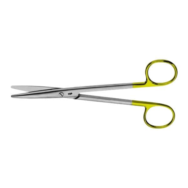Mayo Dissecting Scissors Straight 6-3/4" Tungsten Carbide Non-Sterile Rsbl Ea